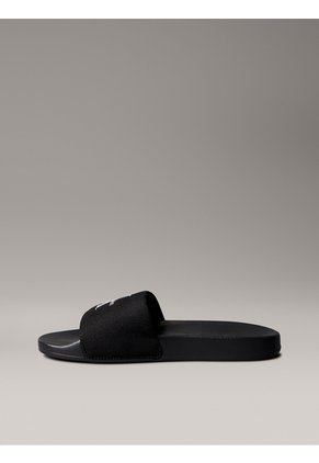 Sandalias Multicolor Slide Con Monograma Calvin Klein