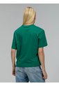 Camiseta Verde Boxy Con Estampado De Logo Calvin Klein de Calvin Klein