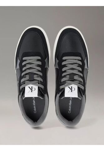 Tenis Negro De Cuero Calvin Klein Calvin Klein