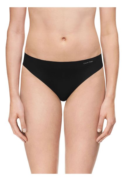 Panties Tanga Invisible Negro Calvin Klein