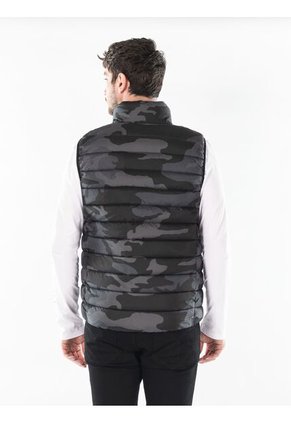 Chaleco Negro Con Cierre De Cremallera Para Hombre Calvin Klein