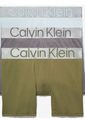 Pack De 3 Bóxer Largo Microfibra Para Hombre Calvin Klein de Calvin Klein