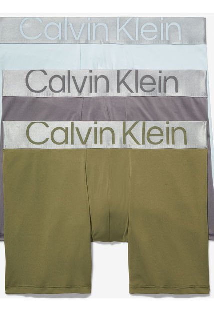 Pack De 3 Bóxer Largo Microfibra Para Hombre Calvin Klein