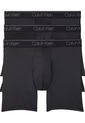 3 Pack De Boxer Negro En Microfibra Calvin Klein de Calvin Klein
