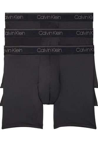 3 Pack De Boxer Negro En Microfibra Calvin Klein Calvin Klein