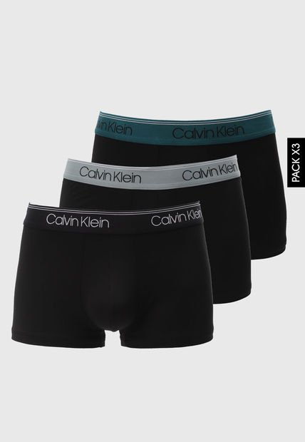 Bóxer Trío Calvin Klein Negro