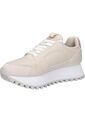 Tenis Beige Runner De Plataforma Calvin Klein de Calvin Klein