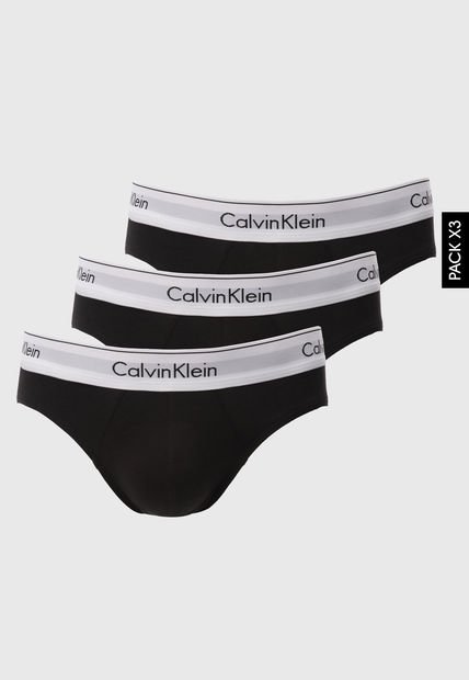 Pantaloncillo Trío  Calvin Klein Negro