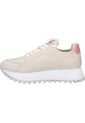 Tenis Beige Runner De Plataforma Calvin Klein de Calvin Klein