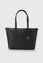 Bolso Negro-Plateado Calvin Klein de Calvin Klein