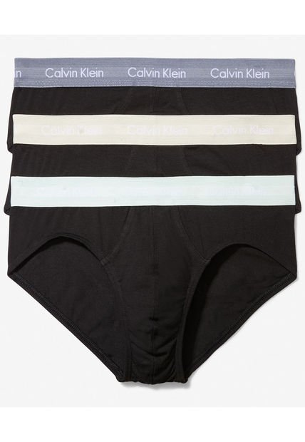 Pack Negros De 3 Calzoncillos En Algodón Calvin Klein