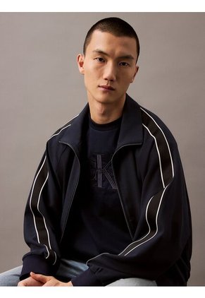 Camiseta Azul Con Logotipo Hero Calvin Klein