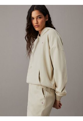 Pantalón Gris De Chándal De Felpa De Algodón Calvin Klein