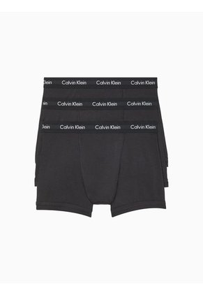 3 Pack De Boxer Brief Negro En Algodón Calvin Klein
