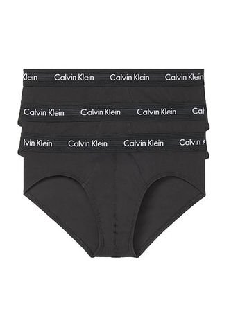 Pack De 3 Hip Brief Negros - Cotton Stretch Calvin Klein Calvin Klein