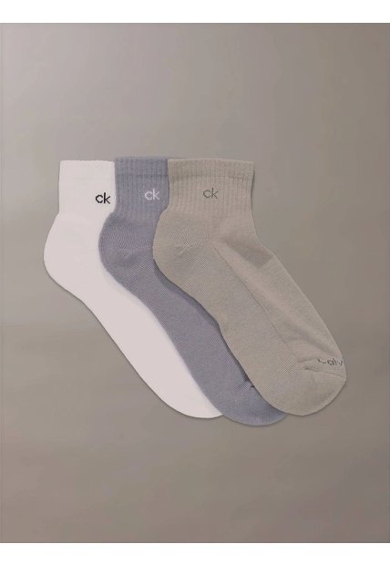 Pack Blanco De 6 Medias Basic Cushion Calvin Klein