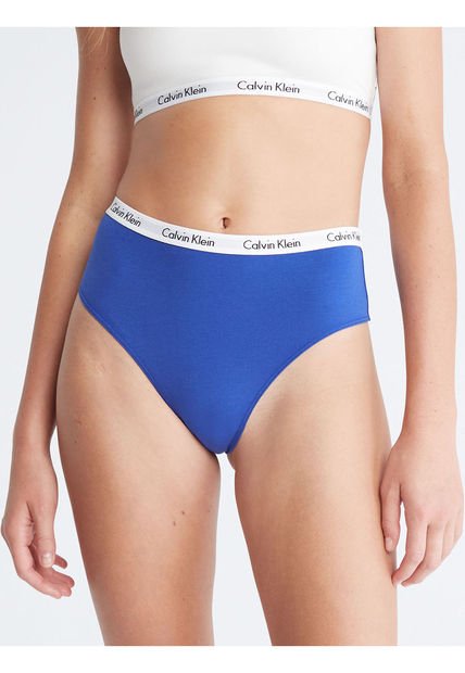 Tanga De Cintura Alta Carrusel Calvin Klein