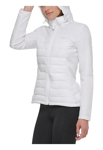Chaqueta Blanca Ligera De Técnica Mixta Calvin Klein Calvin Klein