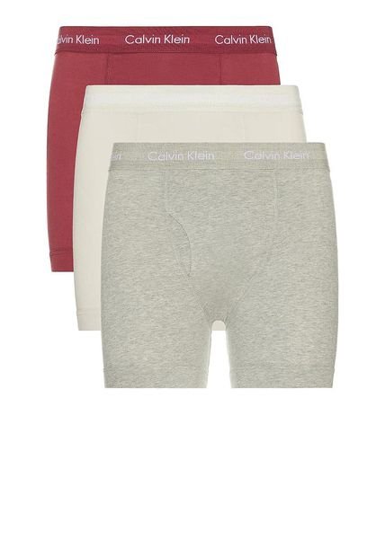 Pack De 3 Boxer Brief En Algodón Para Hombre Calvin Klein