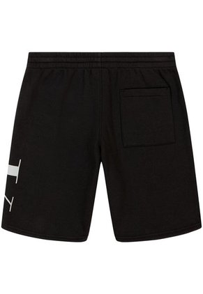 Pantaloneta Negra Con Monograma Para Niño Calvin Klein