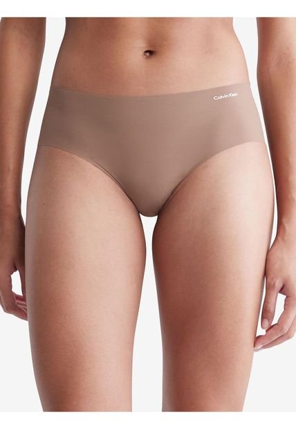 Pantie Hípster De Talle Alto Mujer Chocolate Calvin Klein