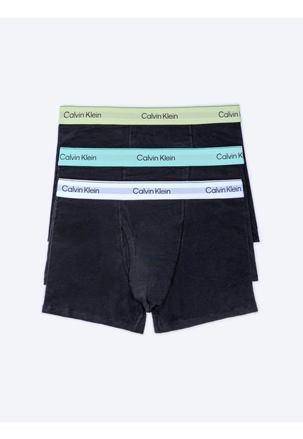 Pack Negro De 3 Bóxers Brief - Modern Cotton Stretch Calvin Klein