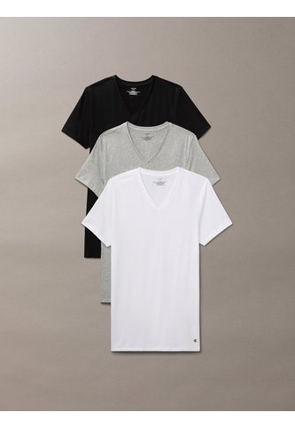 Pack Multicolor De 3 Camisetas Con Cuello V - Cotton Classics Calvin Klein Calvin Klein