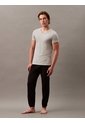 Pack Multicolor De 3 Camisetas Con Cuello V - Cotton Classics Calvin Klein de Calvin Klein