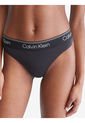 Pantie Negra Tipo Tanga Con Logo Para Mujer Calvin Klein de Calvin Klein