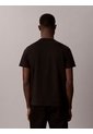 Camiseta Negra Con Gráfico De Logo Calvin Klein de Calvin Klein