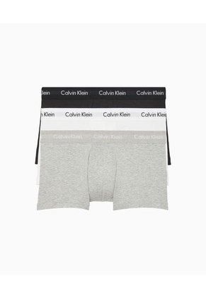 3 Pack Boxer Low Rise Trunk En Algodón Para Hombre Calvin Klein