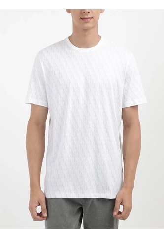 Camiseta Blanca Con Estampado Calvin Klein Calvin Klein