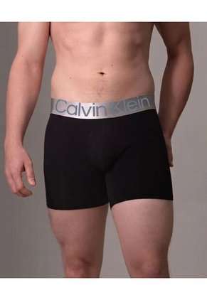 Pack Multicolor De 3 Boxers Brief - Steel Cotton Calvin Klein