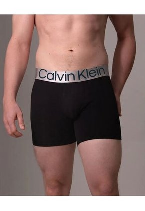 Pack Multicolor De 3 Boxers Brief - Steel Cotton Calvin Klein