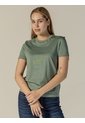 Camiseta Verde De Algodón Con Logo De Archivo Calvin Klein de Calvin Klein