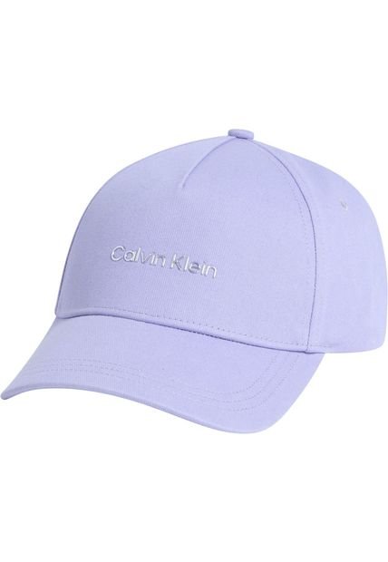 Gorra Morado De Algodón Orgánico Calvin Klein