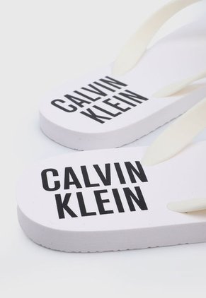 Playera Blanco-Negro Calvin Klein