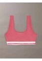 Pack Rosado Para Niña De 3 Sujetadores Varsity De Algodón Stretch Calvin Klein de Calvin Klein