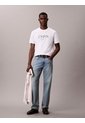 Camiseta Blanca Con Gráfico De Logo Calvin Klein de Calvin Klein