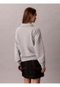 Saco Gris De Tejido French Terry Con Cremallera Calvin Klein de Calvin Klein