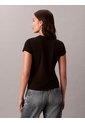 Camiseta Negra Slim Con Logo Cocktail Calvin Klein de Calvin Klein