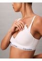 Corpiño Blanco Con Forro Ligero De Lactancia - Icon Cotton Modal Calvin Klein de Calvin Klein