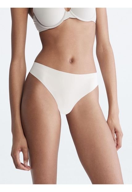 Tanga Clásica Mujer Gris Calvin Klein