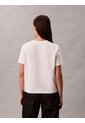 Camiseta Blanca De Corte Clásico Con Gráfico Calvin Klein de Calvin Klein