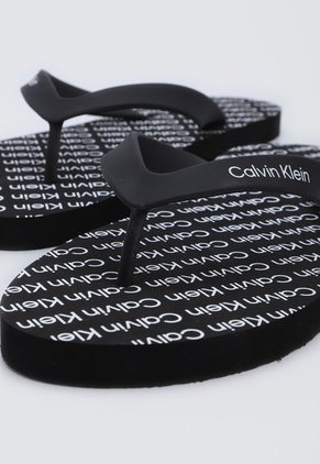 Playera Negro-Blanco Calvin Klein