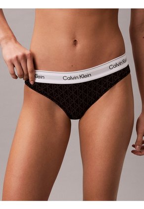 Pantys Negro Clásicas - Icon Cotton Modal Calvin Klein