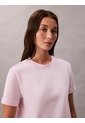 Camiseta Rosada De Corte Clásico Con Gráfico Calvin Klein de Calvin Klein