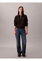 Saco Negro De Tejido French Terry Con Cremallera Calvin Klein de Calvin Klein