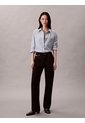 Camisa Azul Relaxed De Popelina Calvin Klein de Calvin Klein