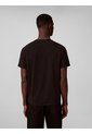 Camiseta Negra Con Gráfico De Logo Calvin Klein de Calvin Klein